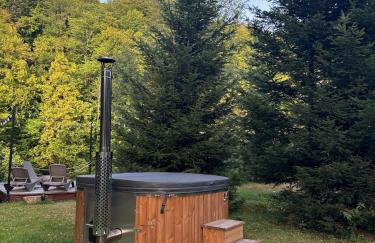 Strefa Ciszy Bieszczady domki z jacuzzi lub z banią z hydromasażem - Foto 29