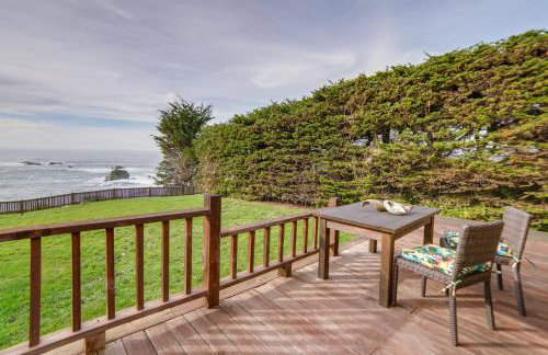 Rustic Oceanfront Mendocino Coast Cottage with Deck! - Foto 19