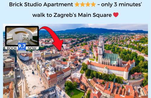 Brick Studio Apartment Tkalča - Foto 6