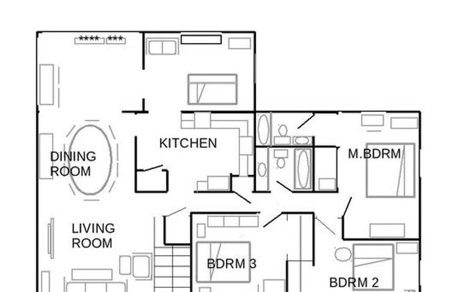 6 Bedrooms House w Hot Tub Deck Pool Table - Foto 27