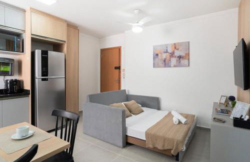 Central novo, andar alto-2quartos com Ar-Cond Q e F - Foto 44