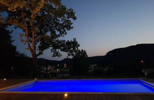 Provence, Uzès, villa climatisée 8 pers avec piscine privée - Photo 21