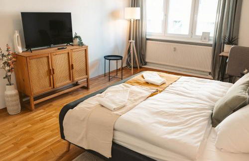 K15 Cozy, Unique & Spacious 3-Room Apartment with Balcony or Single Room by LIPA - Foto 20