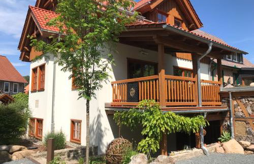Luxus Ferienhäuser Chalets zum Ilsetal mit Kamin & Sauna in Ilsenburg im Harz - Foto 48