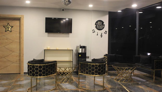 Zona de estar del vestíbulo