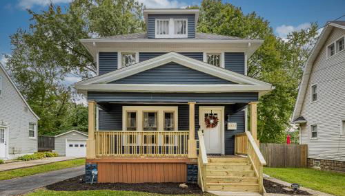 The Akron Retreat: Modern 3-Bedroom Oasis - Foto 3