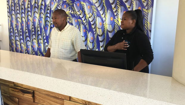 Postazione check-in/check-out