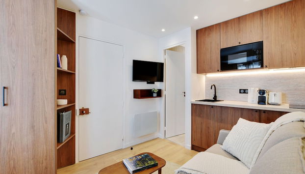 Modern Studio - 2P - AC - Madeleine/saint-lazare - Foto 3, Cocina privada