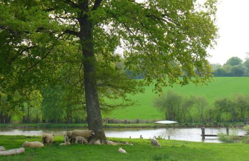 Fermette au calme avec piscine, jardin et étang de pêche - Foto 2
