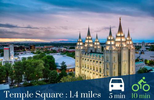 HOMEY PARIS - NEW / Free garage parking / Downtown Salt Lake City - Foto 32