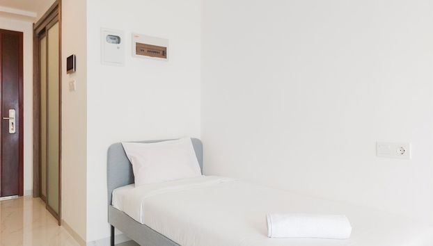 Warm And Homey Studio Apartment At Sky House Alam Sutera - Foto 2, Habitación