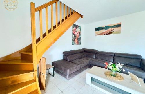 Villa Les Lauriers -3 Chambres, Climatisation, Terrasse, Jardin, BBQ & Plancha- SUDSEJOURCONCIERGERIE - Foto 11