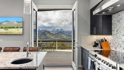 Casa de Cristal-Epic Views-HotTub-Sauna-Sleeps 10-Luxury Linens-Stocked Kitchen - Foto 3, stove