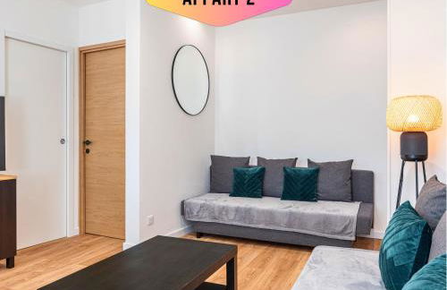 CASA REINE JEANNE- ideal groups & family -CENTRAL near train station - PARKING - New&CONFORT-AC - Foto 48