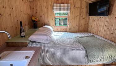 Shepherds Hut with Hot Tub - Foto 3