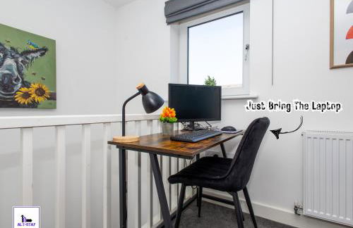 Carnforth 49 by Alt-Stay - 2 Bed En-Suite House - Parking, WiFi & Serviced Workspace - Contractors & Relocations - Weekly & Monthly Rates - Foto 11