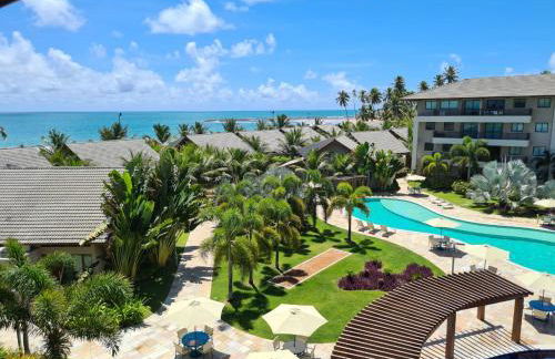 Apto Beira Mar Térreo com área gourmet Praia de Muro Alto - Foto 33