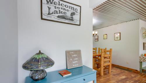 Minnesota Cabin with Deck and Private Beach - Foto 5