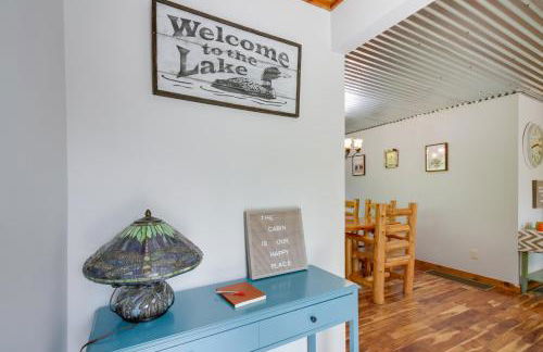 Minnesota Cabin with Deck and Private Beach - Foto 5