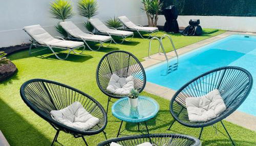 Villa Neo - Private Pool - 8 minutes Corralejo, mini Gym!! - Foto 2, Garden