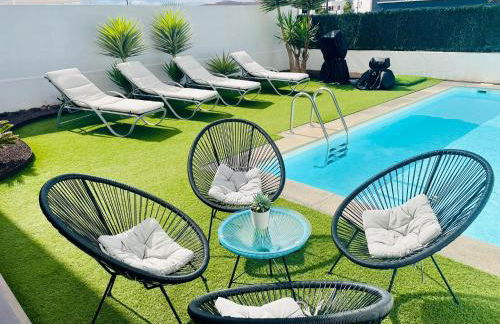 Villa Neo - Private Pool - 8 minutes Corralejo, mini Gym!! - Foto 2