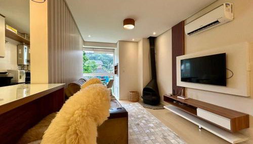 Apê com Lareira a 260m da Catedral de Pedra - Foto 3