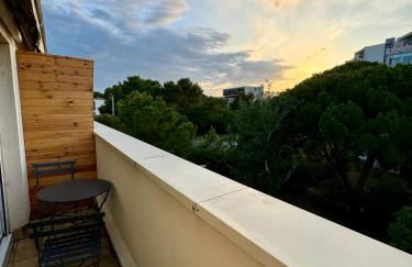 Appartement 50m2, Montpellier Ovalie, clim-balcon-netflix - Foto 6