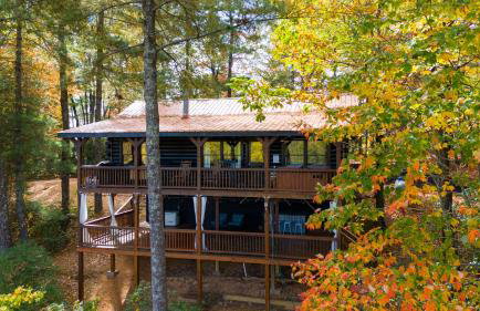 Quiet Ellijay Cabin 2 Master Ensuites, Stunning Views, Hot Tub, Dogs Welcome - Foto 51