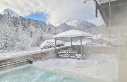 Wellness Apartment mit Sauna, Outdoor Whirlpool & Kamin - Foto 23