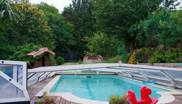 Maison familiale campagne piscine forêt - Foto 3