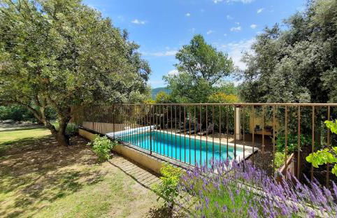Maison de vacances avec piscine privative, Oustau des Oliviers vue dominante Colorado provençal - Foto 5