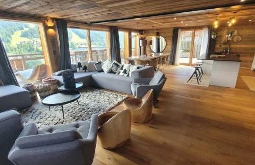 Chalet 5* aux Gets: Luxe, jacuzzi, sauna, chiens admis - FR-1-598-19 - Foto 7