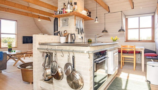 6 Person Holiday Home in Blavand - Foto 5, Cocina privada