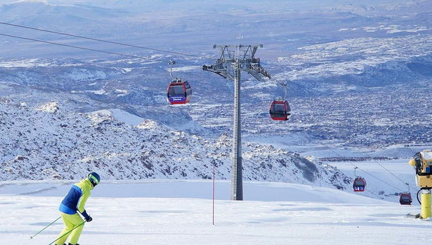 Skii on Mount Erciyes