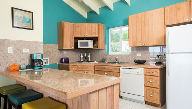 Island Paradise: Secluded Beachfront Retreat With Pool - Foto 4, Cocina privada