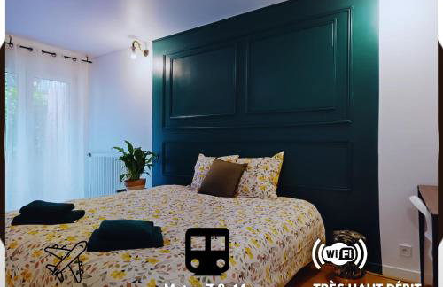 Modern Loft - 8 Guests- 4 rooms- 2 Bathrooms- Near Paris- Private car park - Photo 1