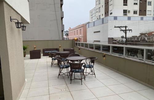 Apto com ar wi-fi garagem no centro de Passo Fundo RS - Foto 23