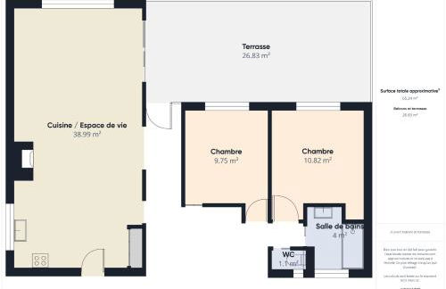 À 150m de la mer, maison pour 4 - Piriac-sur-Mer - Foto 19