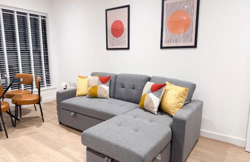 Spacious Modern 1 Bed Apartments in St Neots - Perfect for Contractors & Professionals - Free Parking - WiFi - Fully Equipped Kitchen - Smart TV Ideal for Work Stays and Long Projects - Foto 42