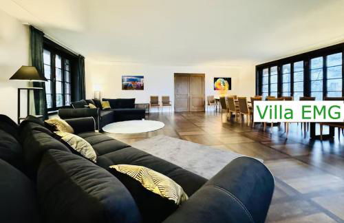 Luxus Ferienhaus Villa EMG München in Moosburg mit Pool, SPA, Kamin, Wald, See für Familien Gruppen bis 24 Personen - Foto 78
