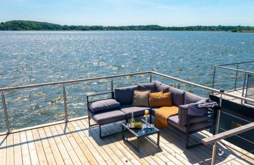 Hausboot Glücksmomente mit Dachterrasse in Schleswig am Ostseefjord Schlei - Foto 16