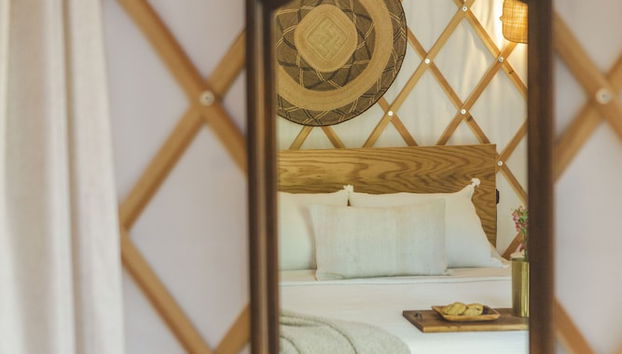 The Macaw Yurt at Camposanto ATX Glamping on Lake Travis - Foto 4, Habitación