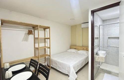 Flat funcional mobiliado com cozinha e WC privativo apt104 - Photo 8