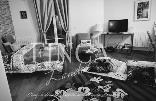 La Clef du Bonheur - 8 Min de Disney Jardin & Garage privatif - Foto 16