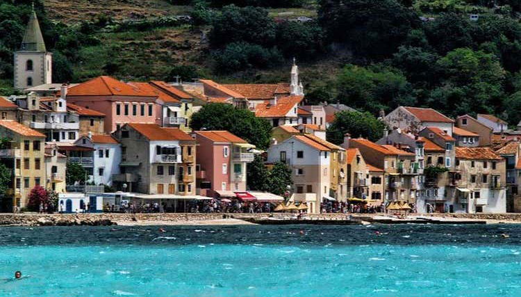 Casas da ilha de Krk