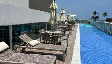 Melhor Flat do Nixxus a passos da praia by LP - Foto 1