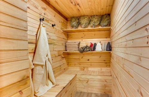 Sauna, Fire Pit Spacious and Serene Poconos Getaway - Foto 15