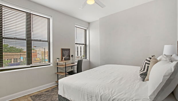 3BR Apt in Logan Square Walkable to Highlights - Central Park S6 - Foto 4, Habitación