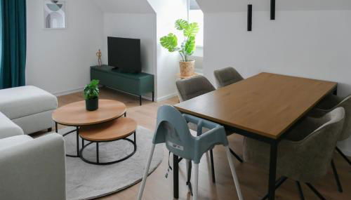 Modernes, zentrales Apartment mit Boxspringbett und Waschmaschine - Foto 4