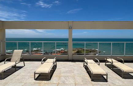 Areia Flat vista mar piscina e ar - Foto 8